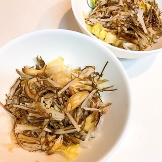 シャキッと美味しい☆レタスと大根と昆布のサラダ